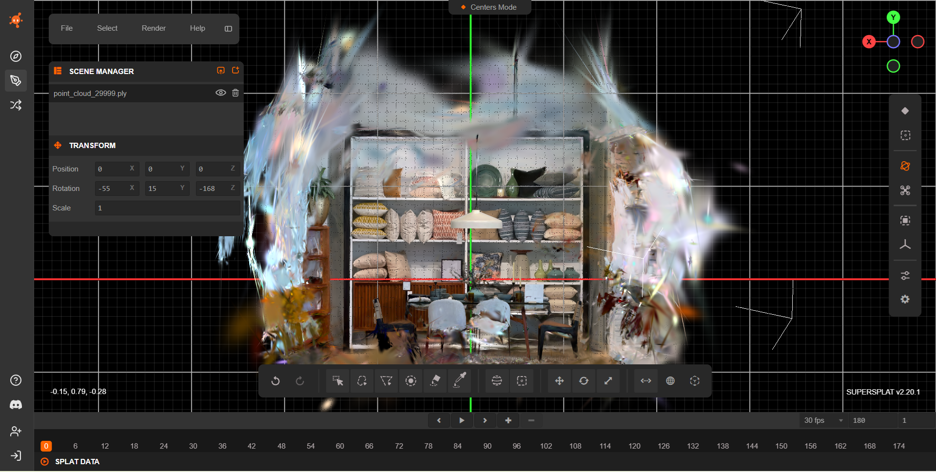 gsplat raw view 2